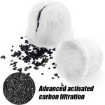 Lot de 4 filtres � eau de rechange pour wolf gourmet, dosettes de filtre � eau pour cafeti�re filtration ...