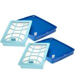 Lot de 4 filtres compatible avec philips powerpro expert fc9742 / 09, fc9743 / 09, fc9744 / 09, fc9745 ...