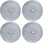 Lot de 4 filtres de rechange pour cafeti�re � piston bodum, r�utilisables en acier inoxydable 304, 4 ...