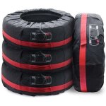 Lot de 4 housses de pneus 13 - 17' housse roue de secours imperm�able housses de protection de roue de ...