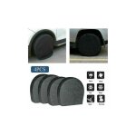 Ahlsen lot de 4 housses de pneus tanches pour roue de secours, remorque, camping - car, protection anti ...
