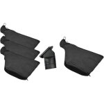 Lot de 4 housses de protection pour scie, 1 a�ration, sac de collecte de poussi�re avec fermeture �clair, ...