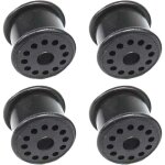 Lot de 4 joints de levier de vitesse pour ford fiesta, joint en plastique portable pour manuel, noir, ...