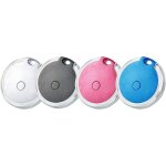 Lot de 4 mini localisateurs gps �tanches et portables bluetooth pour bagages / enfants / animaux / chat ...