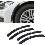 Lot de 4 - noir �largisseur de passage de roue de voiture - autocollant universel - protection anti - ...