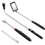 Lot de 4 outils t�lescopiques magn�tiques pour homme ? cadeaux pour papa de fille ou fils, cadeaux uniques ...
