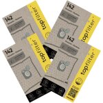 Lot de 4 packs de 4 sacs aspirateur 64142 rowenta et moulinex topfilter premium