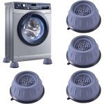 Lot de 4 pieds antichoc pour lave - linge , amortisseurs pour lave - linge , s�che - linge , meubles ...