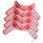 Lot de 4 pinces d'angle pour le travail du bois, angle droit de 90 degrs, tau rglable en bois, pince ...