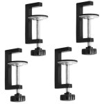 Lot de 4 pinces g - pince de table - petit serre - joint � vis - outils de serrage - plage de serrage ...