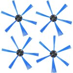 Lot de 4 pinceaux pour philips fc8810 fc8820 fc8832 brosses lat�rales de balayage robot brosse de nettoyage ...