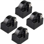 Lot de 4 relais de d�marrage ptc 15 ohm 220 v � une broche ptc pour r�frig�rateur cong�lateur et compresseur ...