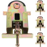 Lot de 4 roulettes coulissantes pour porte de placard 40 mm poulies en acier robuste syst�me silencieux ...
