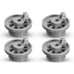 Aougo - lot de 4 roulettes de lave - vaisselle pour panier infrieur, roulettes panier lave - vaisselle, ...