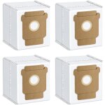 Lot de 4 sacs d'aspirateur pour irobot roomba combo 2 essential q0520, roomba 105 combo, plus 405 combo, ...