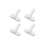 Lot de 4 serrures loquets bloque poignee scurit domestique supplmentaire remplacement pour maison ...