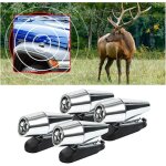 Lot de 4 sifflets  ultrasons pour cerfs, dispositif d'avertissement pour repousser les animaux sauvages, ...