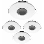 Arum lighting - lot de 4 spots encastrables led 8w milan cct ip65 ik07 avec transformateur dimmable Arum lighting - lot de 4 spots encastrables led 8w milan cct ip65 ik07 avec transformateur dimmable