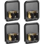 Lot de 4 supports muraux pour balais et serpill�res en acier inoxydable 304, autocollants, adapt�s � ...