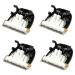 Lot de 4 ttes de coupe en cramique pour tondeuses  cheveux, 40 mm, 24 dents