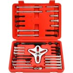 Lot de 46 extracteurs de volant universels à 2 / 3 bras avec mallette de transport - lntyq Lot de 46 extracteurs de volant universels à 2 / 3 bras avec mallette de transport - lntyq