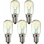 Hyy ar - lot de 5 ampoules led e14 ? 15 w 230 v e14  vis, blanc chaud 2700 k, convient pour les machines ...