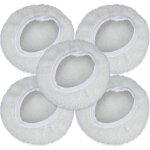 Lot de 5 bonnet de polissage, 125 - 150mm kit auto disque polissage bonnet en laine tampons de cirage ...