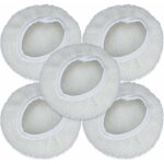 Lot de 5 bonnet de polissage, 125 - 150mm kit auto disque polissage bonnet en laine tampons de cirage ...