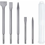 Memkey - lot de 5 burins avec 2 burin pointu et 3 burins plats, burin  carrelage burin large outil de ...