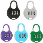 Aougo - lot de 5 cadenas de voyage à combinaison, serrure à combinaison colorée, mini cadenas à combinaison ... Aougo - lot de 5 cadenas de voyage à combinaison, serrure à combinaison colorée, mini cadenas à combinaison ...