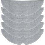 Lot de 5 chiffon de nettoyage pour roborock s8, s8 + , s8 pro ultra robot aspirateur, vibrarise 2. 0, ...