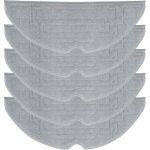 Lot de 5 chiffon de nettoyage pour roborock s8, s8 + , s8 pro ultra robot aspirateur, vibrarise 2. 0, ...
