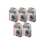 Parexlanko - lot de 5 colle - joints sp�cial douche � l'italienne et piscine blanc - 125kg