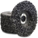 Rosver - lot de 5 disques de nettoyage, decapage pour meuleuse - 115 x 22 mm