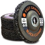 Rosver - lot de 5 disques de nettoyage, decapage pour meuleuse - 125 x 22 mm