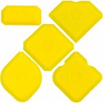 Lot de 5 lisseurs de joints - pour silicone et acrylique