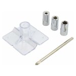 Lot de 5 mini trou de poche gabarit 6 / 8 / 10mm guide de forage adaptateur d'entranement compatible ...