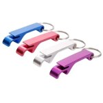 Lot de 5 - ouvre - bouteille / ouvre - bouchon / ouvre - pot multicolore porte - cl�s