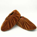 Lot de 5 paires de couvre - chaussures antid�rapants, lavables et r�utilisables pour l'int�rieur et la ...