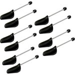 Lot de 5 paires embauchoirs en plastique, embauchoirs chaussures avec ressort spirale, d'embauchoirs ...