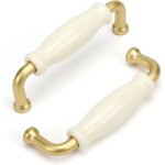 Lot de 5 poign�e meuble vintage poign�e commode poignee de meuble cuisine poign�e vintage poign�e blanche ...