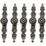 Lot de 5 poign�es de porte pour placards style vintage r�tro bouton de meuble couleur bronze pour ancien ...