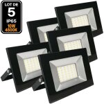 5 projecteurs led 10w ipad 4000k haute luminosit�