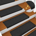 Lot de 5 protection d'escalier, antid�rapant et autocollant - tapis d'escalier pour int�rieur, naturel ...