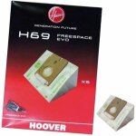 Lot de 5 sacs h69 (35601053) aspirateur hoover