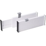 Lot de 5 sparateurs de tiroir en plastique de 10, 2 cm de haut, organisateurs de tiroir rglables de ...