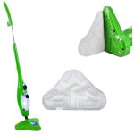 Lot de 5 tampons de rechange compatibles avec les tampons pour balai vapeur h2o h20 mop x5