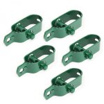 Lot de 5 tendeurs en acier galvanis plastifi n3 pour fil de grillage ou autre vert - choyclit