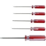 Lot de 5 tournevis triangulaires magn�tiques 1, 8 mm / 2, 0 mm / 2, 3 mm / 2, 7 mm / 3. 0 mm outil de ...