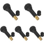 Lot de 5 valves de roue universelles, valves en caoutchouc 413, valves de pneu de voiture, bouchon de ...